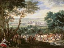 The Siege of Tournai by Louis Xiv-Meulen-Stretched Canvas