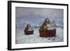 Meules, effet de neige, 1891-Claude Monet-Framed Giclee Print