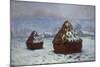 Meules, effet de neige, 1891-Claude Monet-Mounted Giclee Print