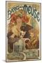 Meuse Beer, 1897-Alphonse Mucha-Mounted Giclee Print