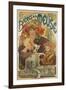 Meuse Beer, 1897-Alphonse Mucha-Framed Giclee Print