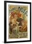 Meuse Beer; Bieres De La Meuse, 1897-Alphonse Mucha-Framed Giclee Print