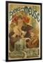 Meuse Beer; Bieres De La Meuse, 1897-Alphonse Mucha-Framed Giclee Print