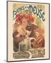 Meuse Beer-Alphonse Mucha-Mounted Mini Poster