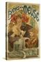 Meuse Beer-Alphonse Mucha-Stretched Canvas