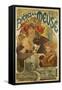 Meuse Beer-Alphonse Mucha-Framed Stretched Canvas