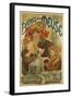 Meuse Beer-Alphonse Mucha-Framed Giclee Print