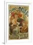 Meuse Beer-Alphonse Mucha-Framed Giclee Print