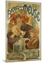 Meuse Beer-Alphonse Mucha-Mounted Giclee Print