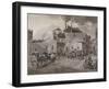 Meux's Brewery, Tottenham Court Road, London, C1830-Joseph Constantine Stadler-Framed Giclee Print