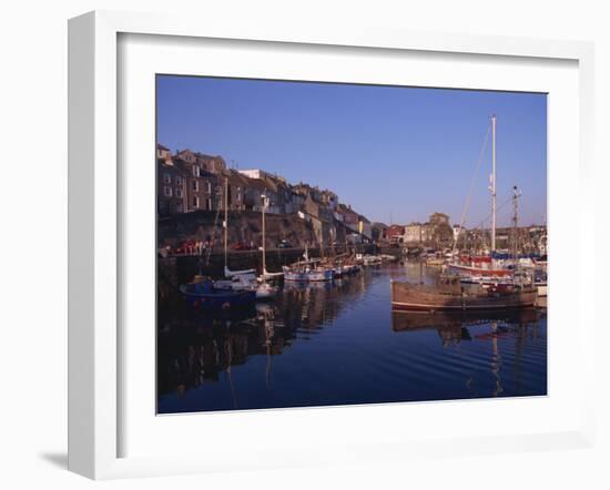 Mevagissey, Cornwall, England, United Kingdom, Europe-Dominic Harcourt-webster-Framed Photographic Print