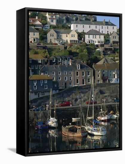 Mevagissey, Cornwall, England, United Kingdom, Europe-Dominic Harcourt-webster-Framed Stretched Canvas
