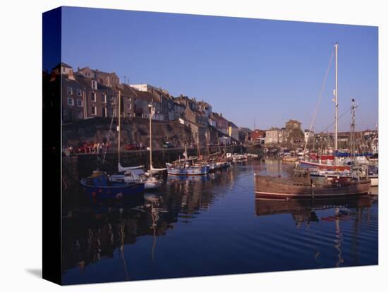Mevagissey, Cornwall, England, United Kingdom, Europe-Dominic Harcourt-webster-Stretched Canvas