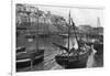 Mevagissey Harbour, Cornwall, 1924-1926-Underwood-Framed Giclee Print