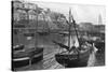 Mevagissey Harbour, Cornwall, 1924-1926-Underwood-Stretched Canvas