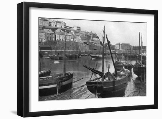 Mevagissey Harbour, Cornwall, 1924-1926-Underwood-Framed Giclee Print