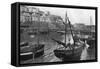 Mevagissey Harbour, Cornwall, 1924-1926-Underwood-Framed Stretched Canvas