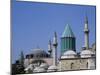 Mevlana Turbe (Mausoleum), and Selimiye Camii (Mosque of Selim), Dating from 16th Century, Anatolia-Michael Short-Mounted Photographic Print