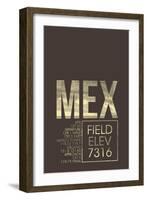 MEX ATC-08 Left-Framed Giclee Print