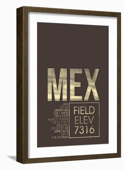 MEX ATC-08 Left-Framed Giclee Print