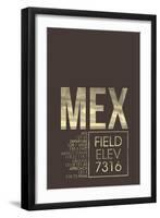 MEX ATC-08 Left-Framed Giclee Print