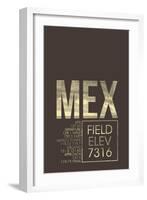 MEX ATC-08 Left-Framed Giclee Print