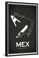 MEX Mexico City Airport-null-Framed Poster