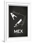 MEX Mexico City Airport-null-Framed Art Print