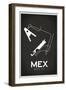 MEX Mexico City Airport-null-Framed Art Print