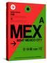 MEX Mexico City Luggage Tag 2-NaxArt-Stretched Canvas