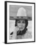 Mexican Actress Maria Felix on Set New Picture "Juana Gallo"-Allan Grant-Framed Premium Photographic Print