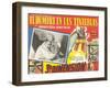 Mexican Advertisement for 3-D Movie-null-Framed Art Print