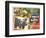 Mexican Advertisement for Cowboy Movie-null-Framed Art Print