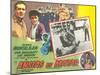Mexican Advertisement for Film Noir Movie-null-Mounted Art Print