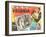 Mexican Advertisement for Film Noir Movie-null-Framed Art Print