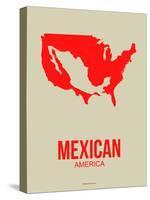 Mexican America Poster 1-NaxArt-Stretched Canvas