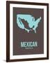 Mexican America Poster 2-NaxArt-Framed Art Print