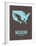 Mexican America Poster 2-NaxArt-Framed Art Print