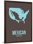 Mexican America Poster 2-NaxArt-Framed Art Print