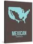 Mexican America Poster 2-NaxArt-Stretched Canvas
