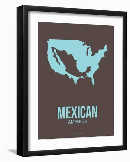Mexican America Poster 2-NaxArt-Framed Art Print