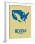 Mexican America Poster 3-NaxArt-Framed Art Print