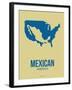 Mexican America Poster 3-NaxArt-Framed Art Print