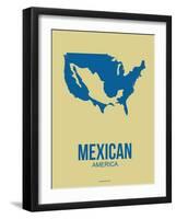 Mexican America Poster 3-NaxArt-Framed Art Print