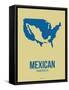 Mexican America Poster 3-NaxArt-Framed Stretched Canvas