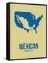 Mexican America Poster 3-NaxArt-Framed Stretched Canvas