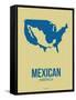 Mexican America Poster 3-NaxArt-Framed Stretched Canvas