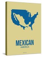 Mexican America Poster 3-NaxArt-Stretched Canvas