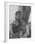 Mexican-American Mother and Child in California, 1935 Dorothea Lange Photo-null-Framed Photo