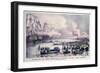 Mexican-American War, Landing of the American Forces under Gen. Scott, at Vera Cruz, March 9, 1847-Currier & Ives-Framed Photo